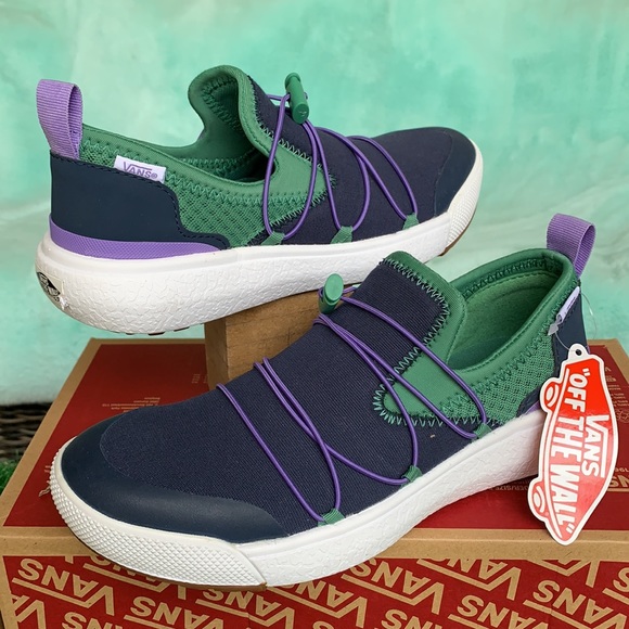 VANS ULTRARANGE AC NAVY/GREEN/PURPLE WMNS - Picture 5 of 12